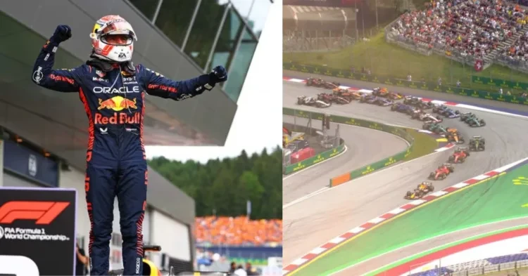 Max Verstappen and Red Bull wins the Austrian Grand Prix (Credits: Twitter)