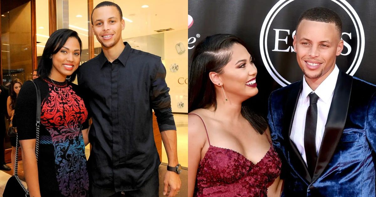 Stephen Curry and Ayesha Curry