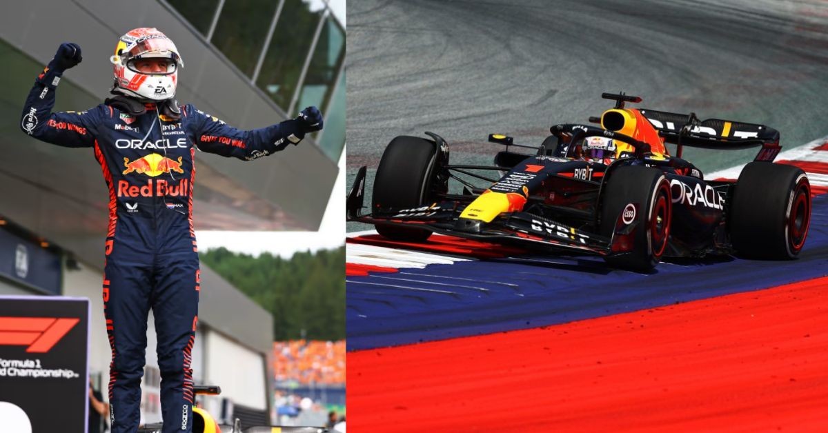 Max Verstappen, wins the Austrian Grand Prix(Credits F1 and Racing News 365)