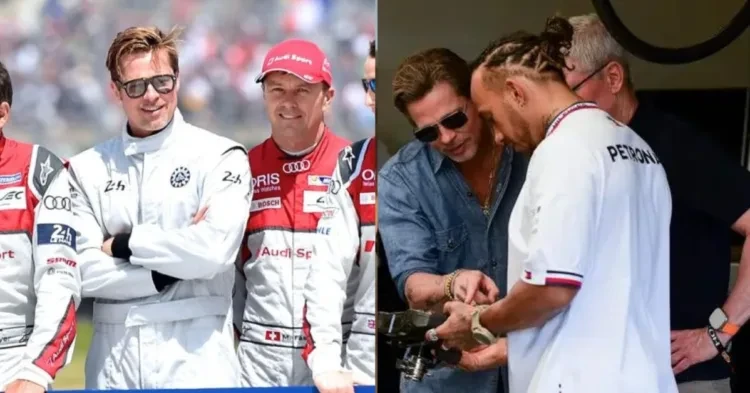 Brad Pitt in a Formula 1 based movie with Lewis Hamilton producing (Credits Man's World India and Insiders)