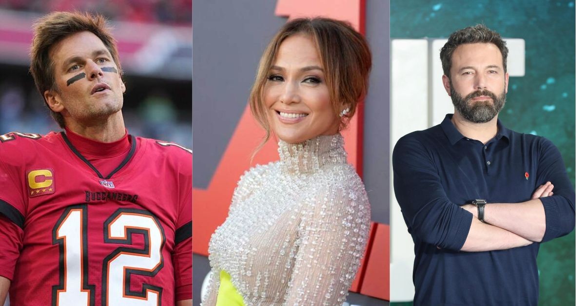 Tom Brady, Jennifer Lopez, and Ben Affleck (Credit: MARCA)