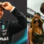 Lewis Hamilton (left), Shakira and Tom Cruise (right) (Credits- PlanetF1, People)