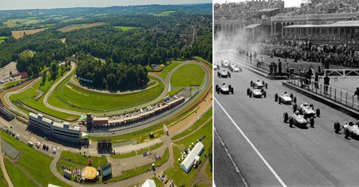 Apart from Silverstone, The Brands Hatch Circuit (left) and the Aintree Motor racing Circuit (right) have hosted the British grand Prix (Credits: Aintree Circuit Club, Sports Matik)