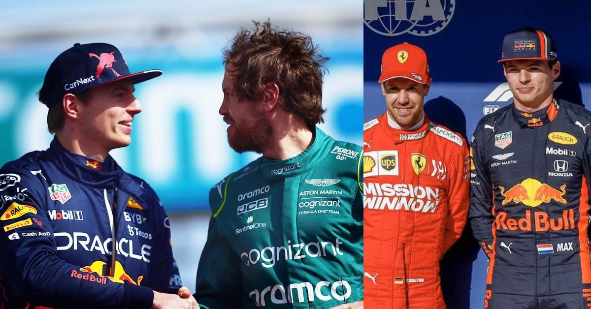 Sebastian Vettel and Max Verstappen for Red Bull (Credits F1 and Grand Prix 247)