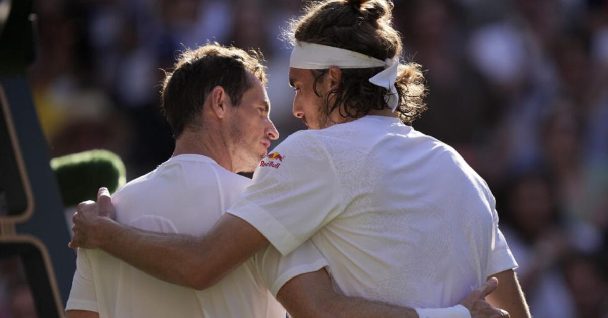 Andy Murray and Stefanos Tsitsipas