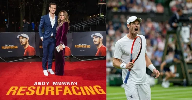 Andy Murray with wife Kim Sears( credits Twitter, AELTC Jon Super)