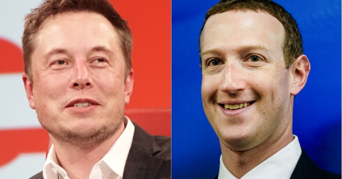 Elon Musk and Mark Zuckerberg 