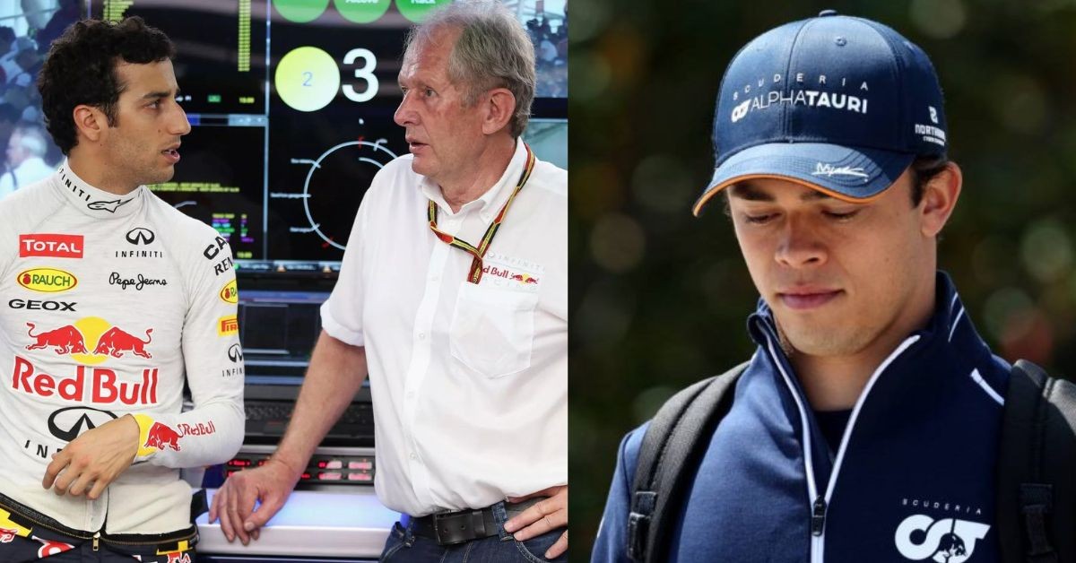 Daniel Ricciardo replaces Nyck De Vries in Alpha Tauri (Credits The Mirror and F1i)