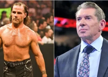 Shawn Michaels and Vince McMahon (Credits Pinterest and What Culture)