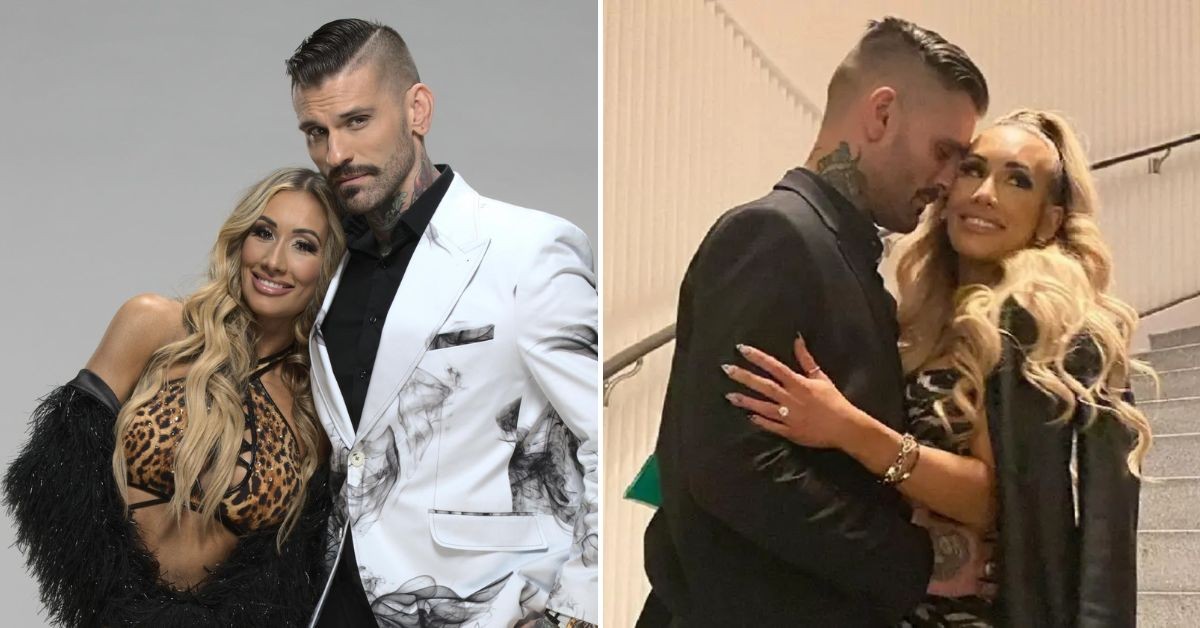 Carmella and Corey Graves (Credits The Sun US and The Independent)
