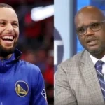 Stephen Curry and Shaquille O'Neal