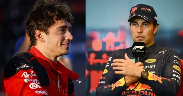 Chares Leclerc to replace Sergio Perez in Red Bull(Credits PlanetF1 and More Sports)
