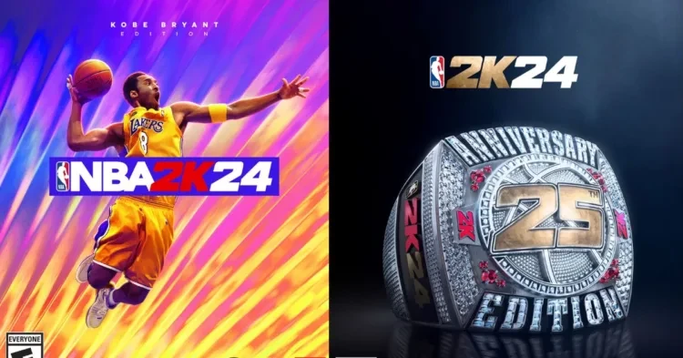 NBA 2K24's Kobe Bryant and 25th anniversary edition features
