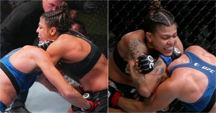 Mayra Bueno Silva chokes out Holly Holm at UFC Vegas 77