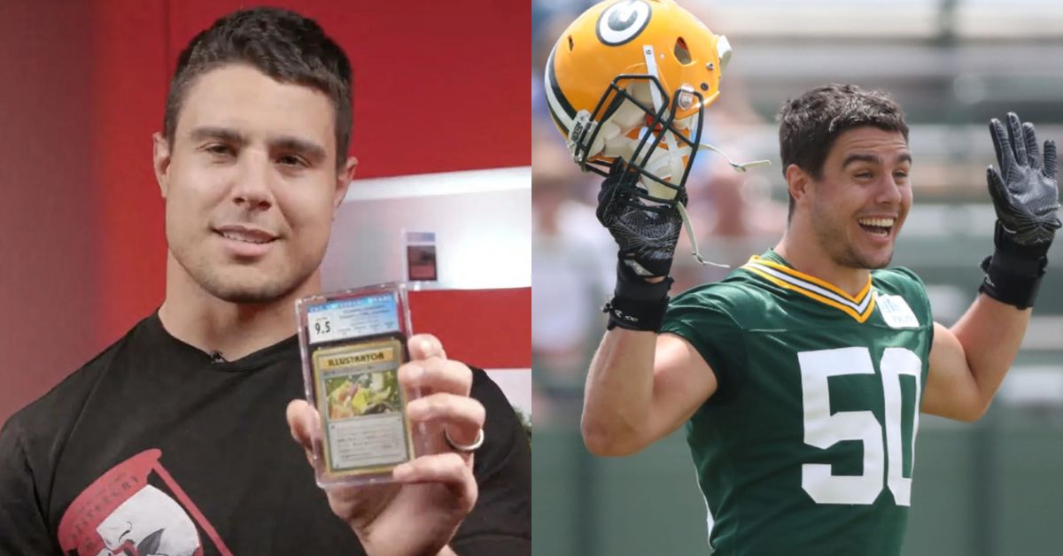 Blake Martinez showing his cards (Credit: CNN)