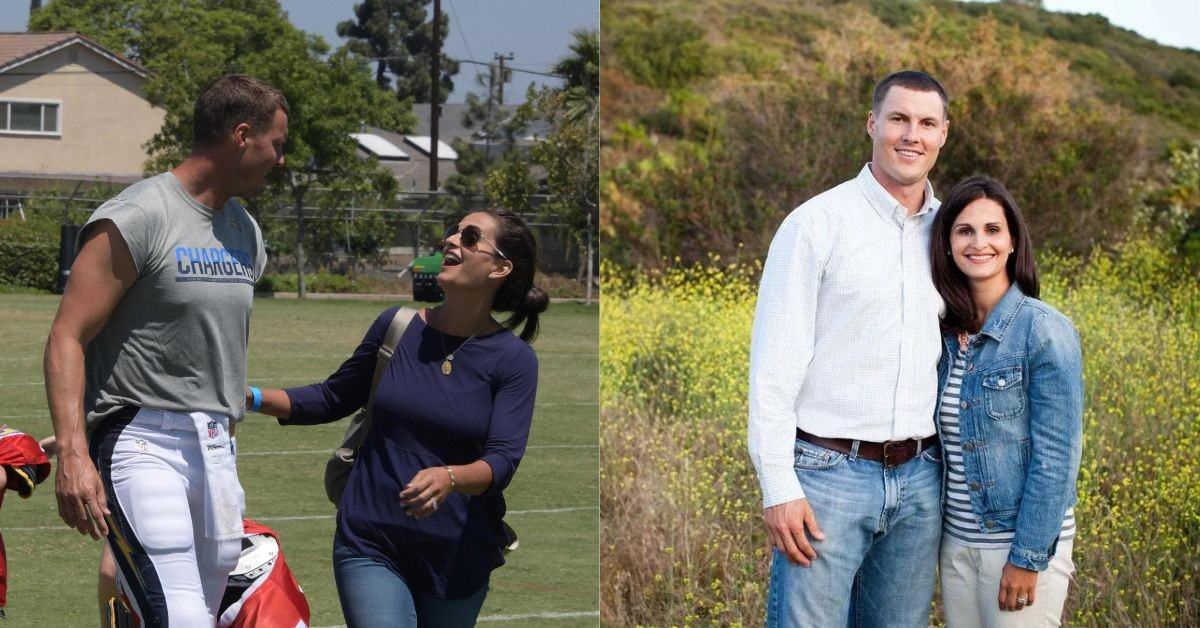 Ex-NFL star Philip Rivers with wife Tiffany (Credit: People)