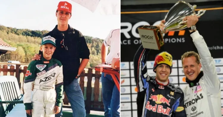 Did Sebastian Vettel and Michael Schumacher ever race against each other (Credits: Reddit, ESPN)