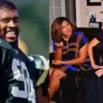 Reggie White, and his wife Sara with their two kids, Jeremy and Jecolia White (Credit: CNN)