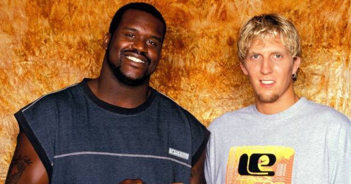 Shaquille O'Neal and Dirk Nowitzki ( imago images, Martin Hoffmann)
