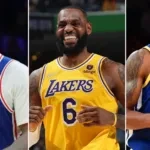 PJ Tucker, LeBron James, and Andre Iguodala (Credits - Sporting News and NBA.com)
