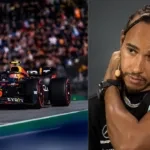 Lewis Hamilton raises suspicion at Red Bull for breaching the cost cap with Hungary upgrades (Credits. Pinterest)