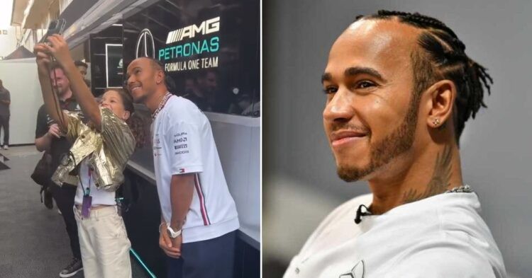 Lewis Hamilton interviews to Sky Sports Junior reporter, Ruby (Credits: Twitter, Motor 1)