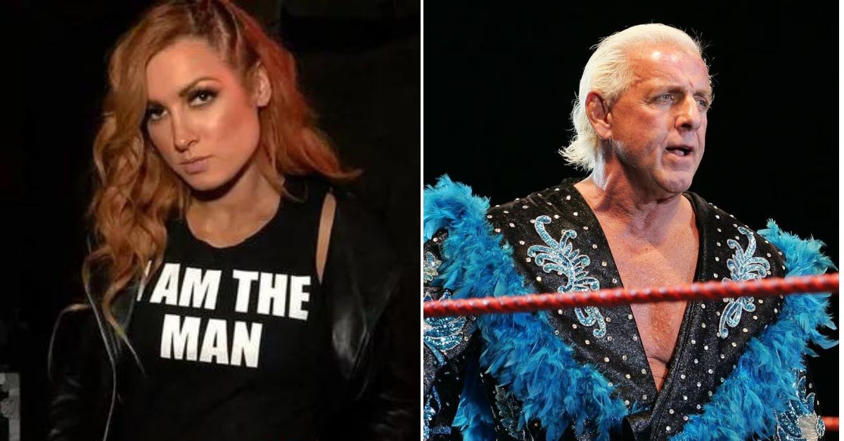 Ric Flair claimed rights on "The Man" (Credit- 411Mania)