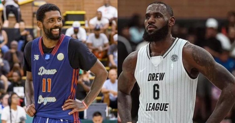 Kyrie Irving (Left) and LeBron James (Right)