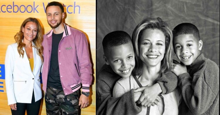Stephen Curry and Sonya Curry