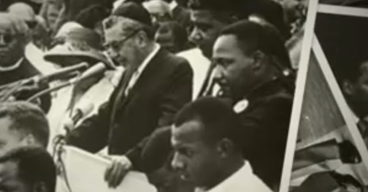 George Raveling standing next to Martin Luther King Jr. (Credit- Pac-12 Network)