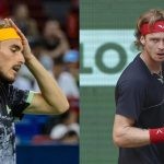 Andrey Rublev and Stefanos Tsitsipas