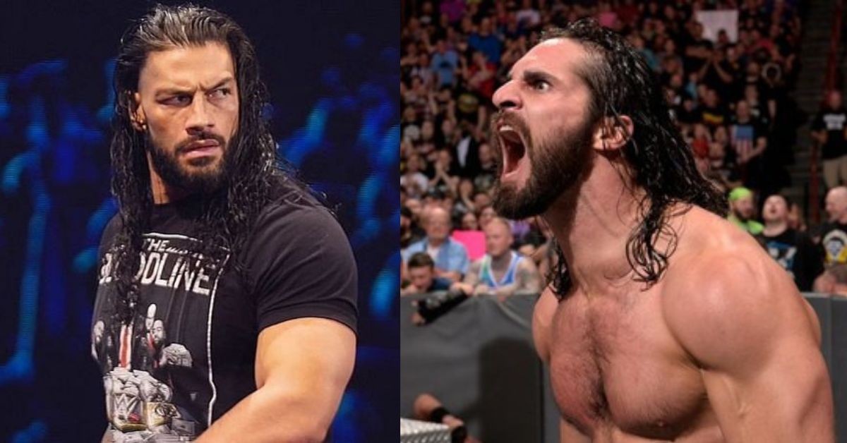 Roman Reigns and Seth Rollins 