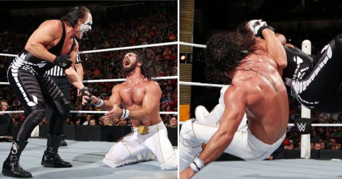Seth and Sting at Night of Champions