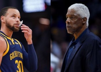 Stephen Curry (Left) and Julius Erving (Right)