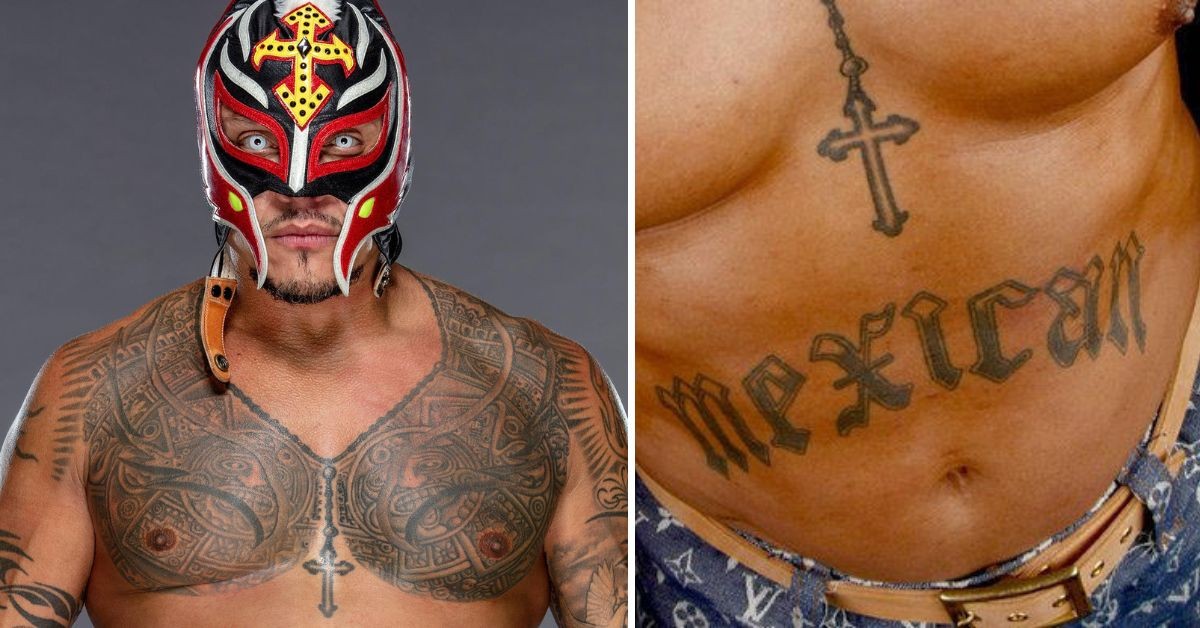 Rey Mysterio shows pride in his culture with his tattoos 