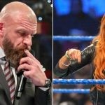 Triple H and Becky Lynch