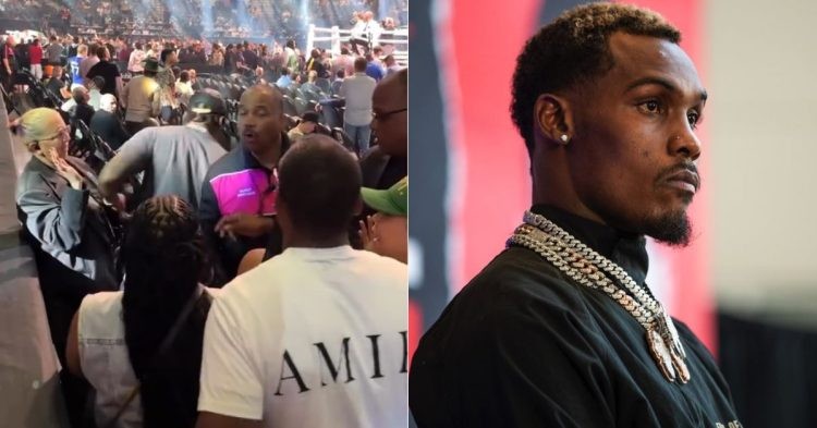 Jermall Charlo involved in an altercation with security at T-Mobile Arena