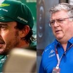 Fernando Alonso (left), Otmar Szafnauer (right) (Credits- RacingNews365, The Independent)