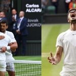 Carlos Alcaraz defeated Djokovic to become the Wimbledon Champion 2023 (Image Credits - Reuters and AP)