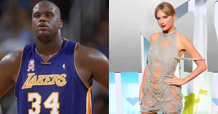 Shaquille O'Neal and Taylor Swift
