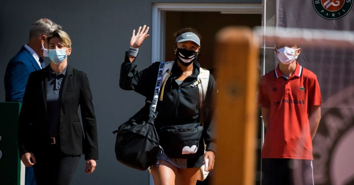 Naomi Osaka at French Open 2021(Credits: Getty Images)