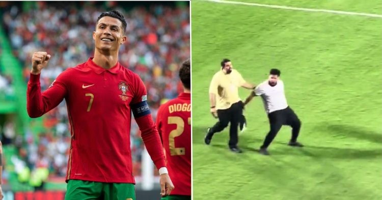 Cristiano Ronaldo and his iconic Siuu celebration