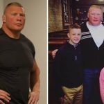 Brock with kids and his wife