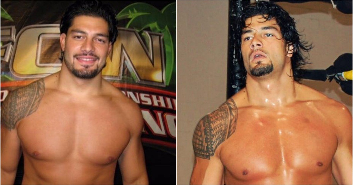 Roman Reigns with short hair