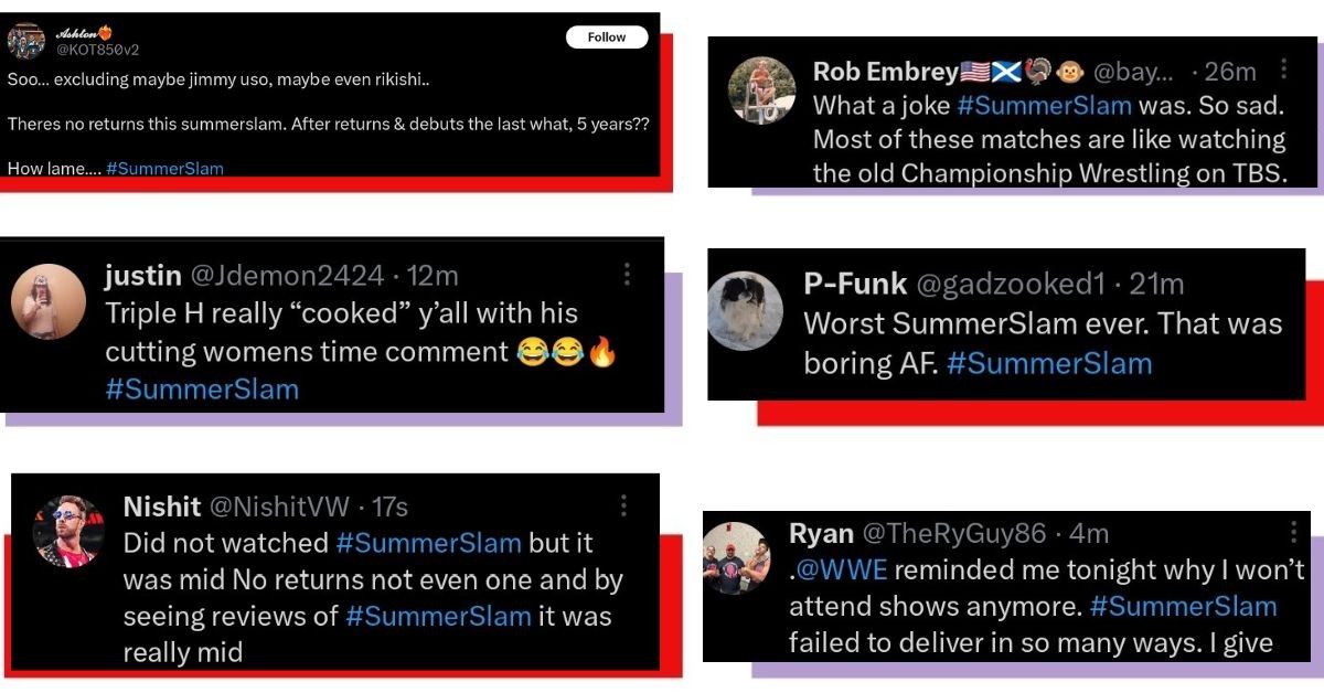 Fans upset with Triple H after SummerSlam