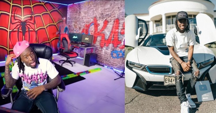 Kai Cenat, Youtuber and Twitch streamer's net-worth and assets.