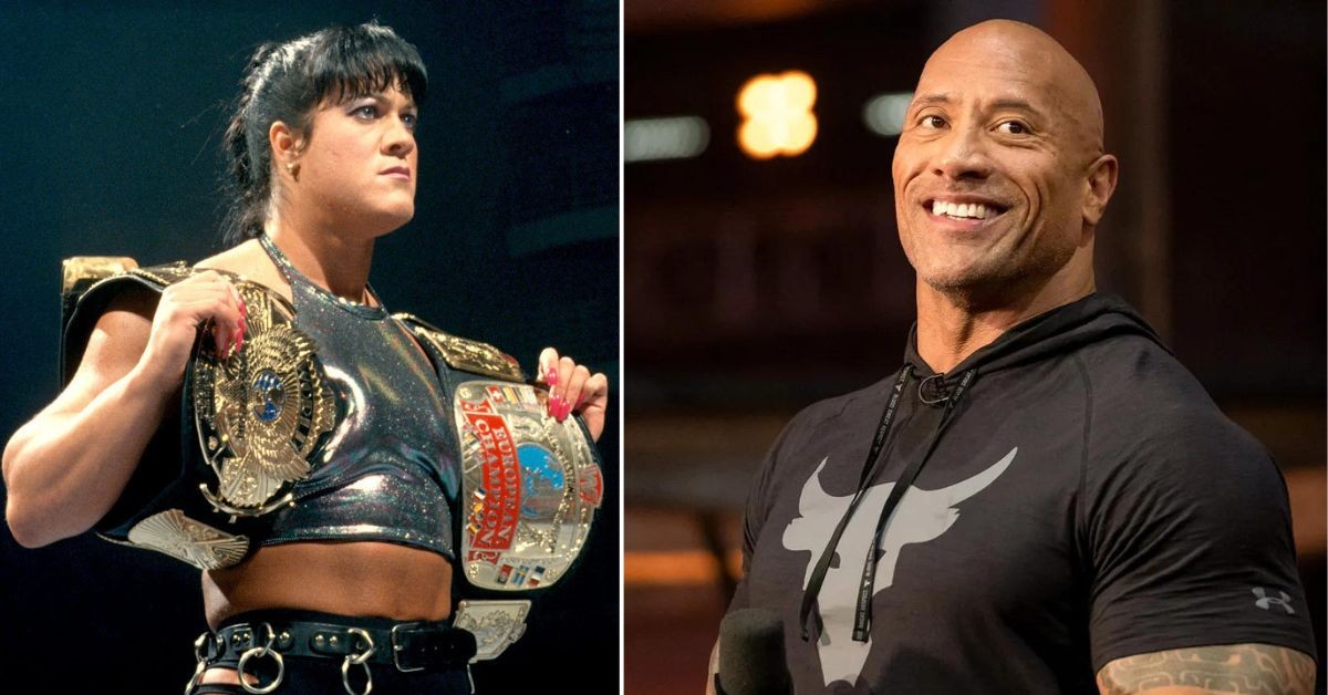 Chyna (left) The Rock (right)