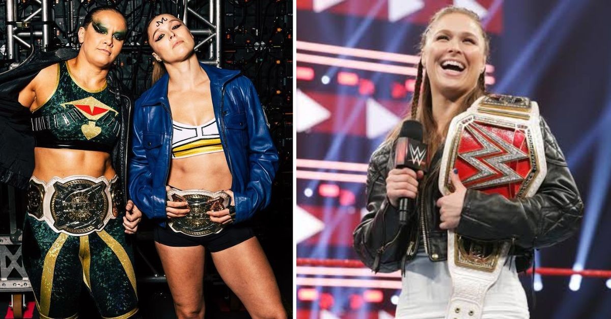 Ronda Rousey's title reigns