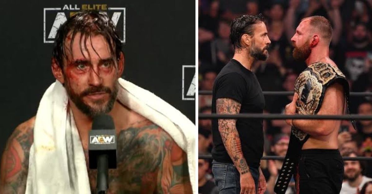 Punk at AEW All Out 2022