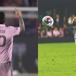 Lionel Messi freekick against FC Dallas in the Leagues Cup